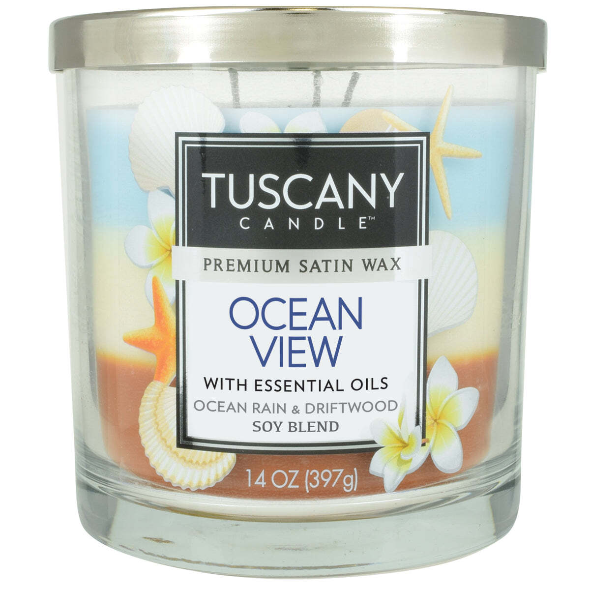 Tuscany Candle® Premium Satin Wax Triple Pour (14 oz) - Ocean View
