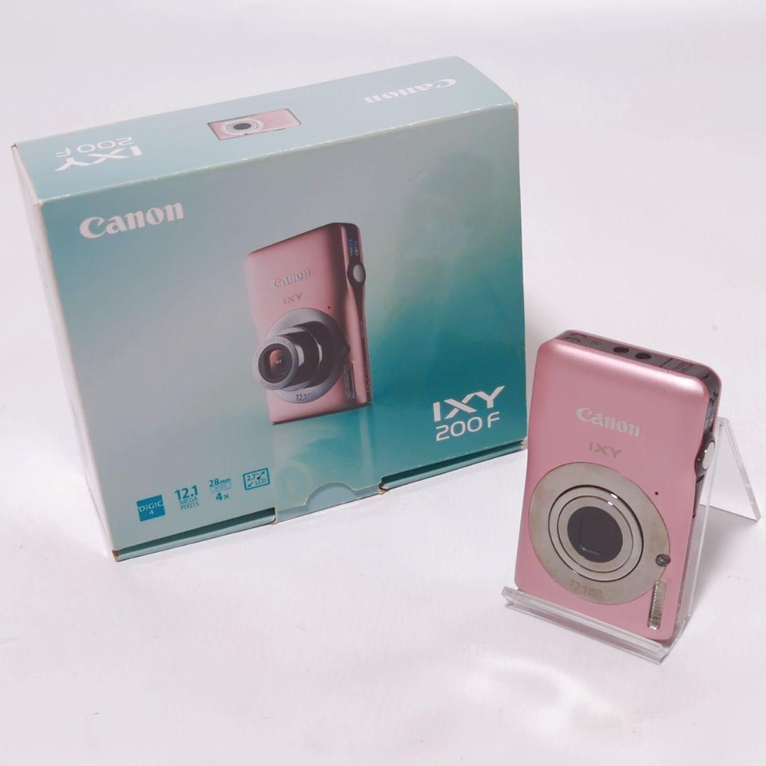 【消防士長】Canon デジタルカメラ IXY 200F ピンク IXY200F(PK) デジタルカメラ